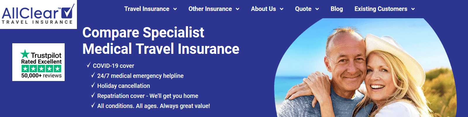 Travel Insurance with Covid Cover